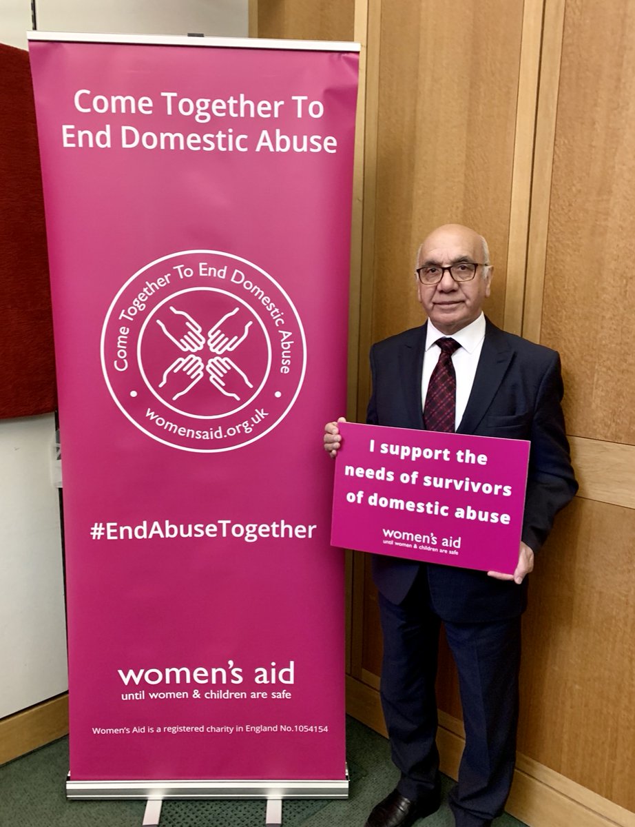 With domestic abuse making-up one in five recorded crimes, it’s clear we must do more to fund domestic abuse services and #EndAbuseTogether. Thanks to @womensaid for coming to Parliament to advocate for this important issue.