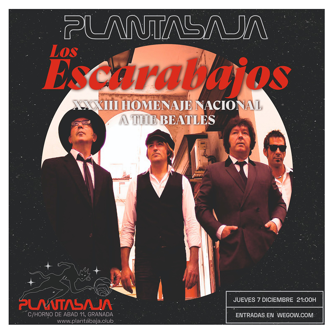 BisManagers's tweet photo. El mejor regalo del Puente de la Inmaculada: Entradas para el XXXIII Homenaje Nacional a The Beatles con Los Escarabajos en concierto.

Granada | Planta Baja | 7/12/23
https://t.co/Zcqok9J8LL

Sevilla | Malandar Music Club | 9/12/23
https://t.co/uuR2oZ6kaG https://t.co/W5uBUxSPUz