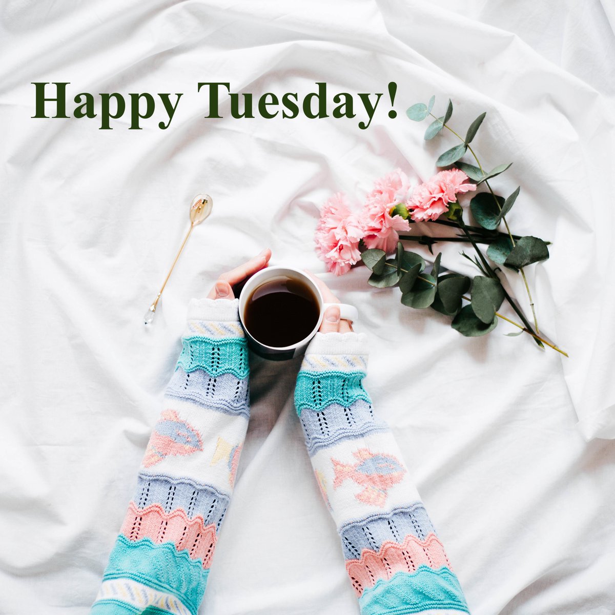 It's Tuesday! Hoping today is a good day! Let's do something kind to create a ripple effect of compassion. 🌷 #TuesdayMotivation #TuesdayMorning #JoyTRAIN #goodmorning #coffeelovers #health #Compassion