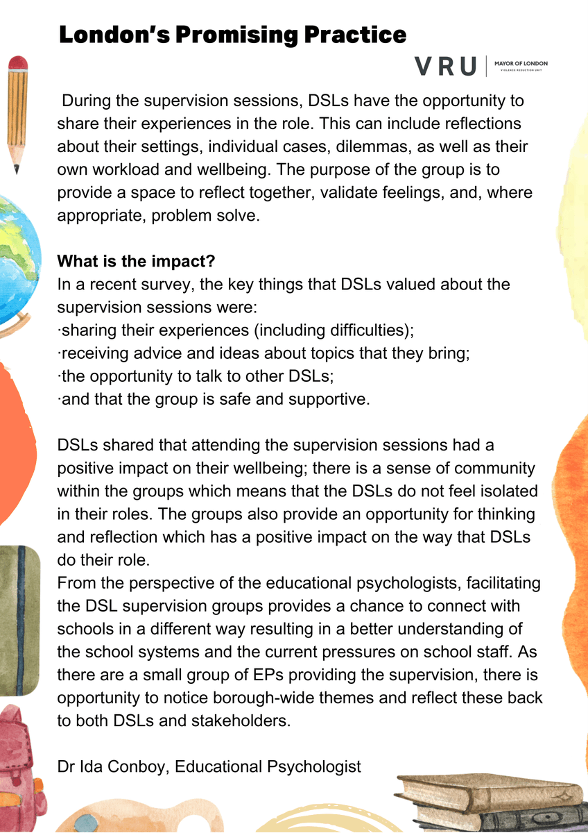 🏫 Who helps those supporting young people? Our #PromisingPractice series on inclusion focuses on educational psychology <a href="/IslingtonBC/">Islington Council</a>  

🤝 Hear about the professional support offered to safeguard leads and SENCOs to help them in their work with children.
#LondonsInclusionCharter