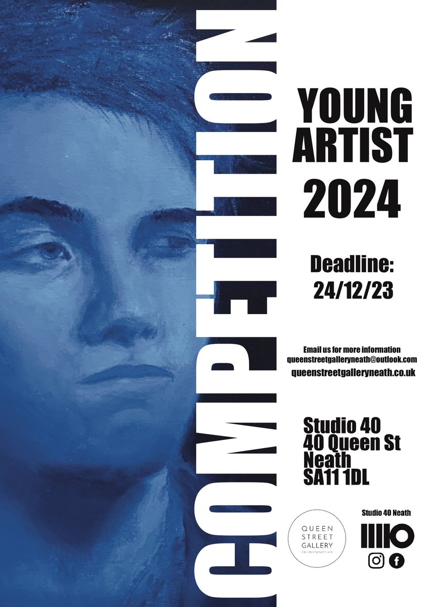 YOUNG  ARTIST OF THE YEAR 2024 ART COMPETITION
 
Open to all Young Artists, from 5 to 16 years old.

Theme: Pattern, Shape and Colour.

Deadline 24th December 2023

#art #artcompetition #artgallery #callforart