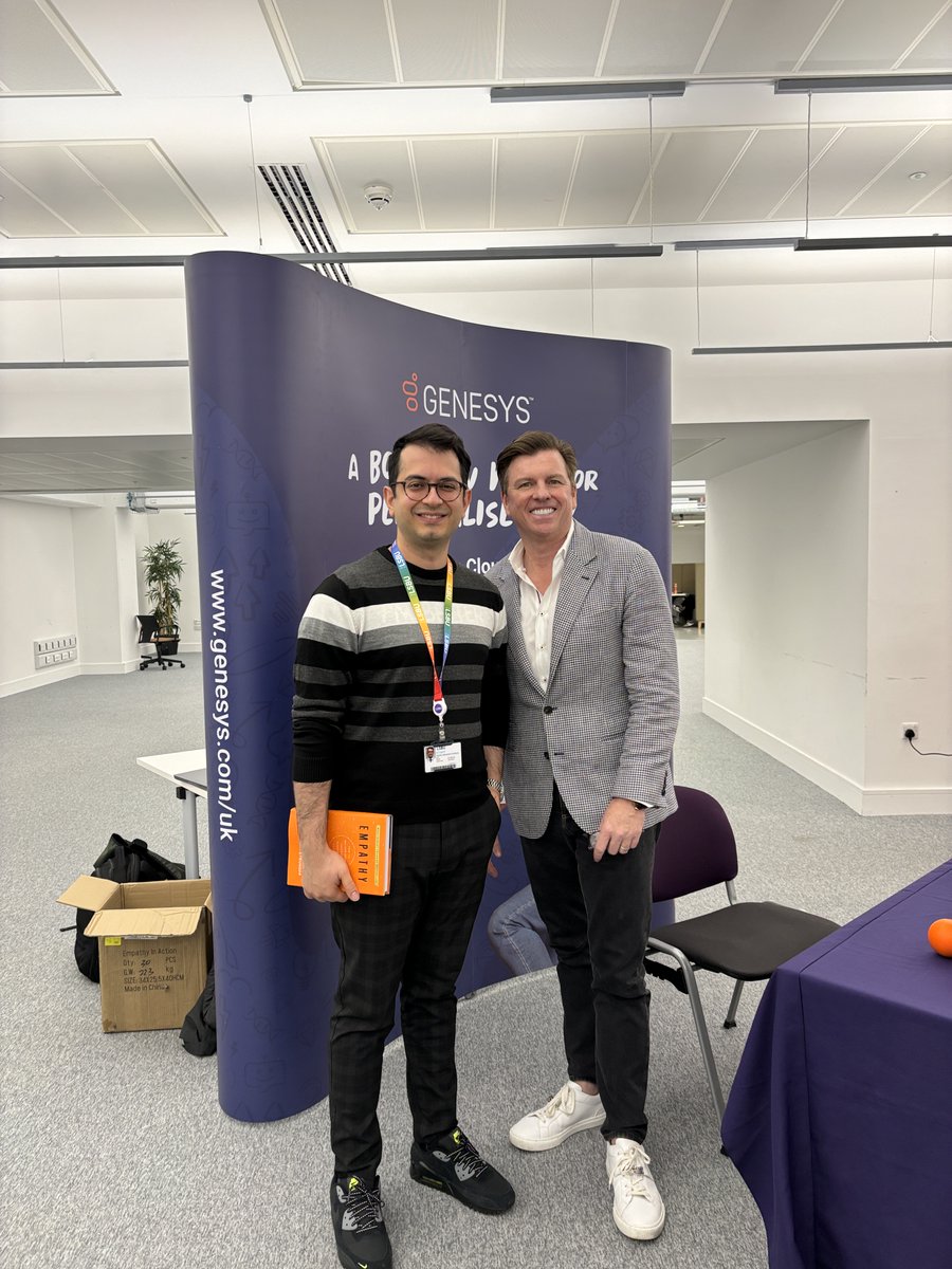 kasrakassai's tweet photo. Engaging talk at @LSBU by @Tony_Bates71, who walked these halls in the '80s. His insights as ex-Skype CEO were invaluable. Received a signed copy of 'Empathy in Action'— along with encouraging words for my PhD journey. #TechLeadership #LSBUAlumni #PhDInspiration https://t.co/wgvzc5zbPD