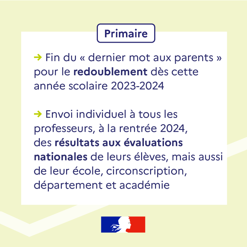 education_gouv's tweet photo. #ChocDesSavoirs : les mesures pour élever le niveau des écoliers