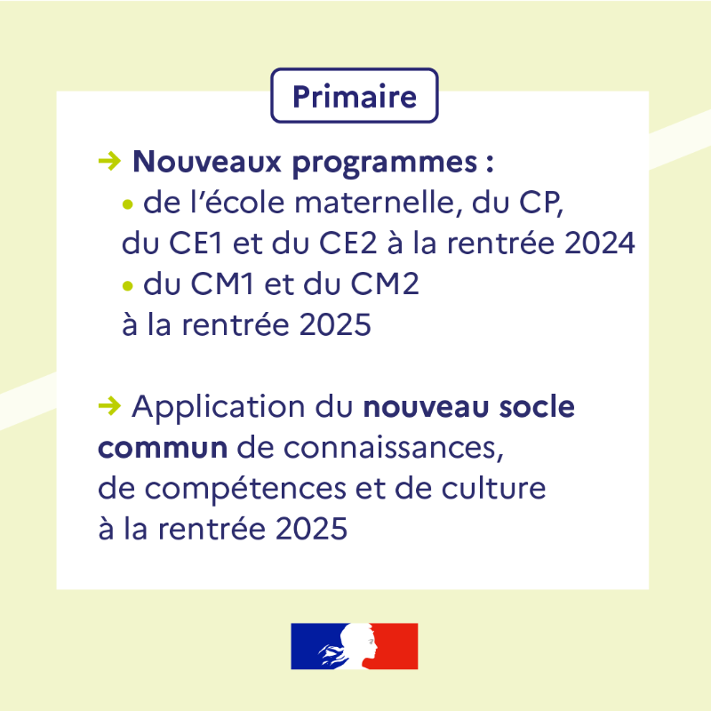 education_gouv's tweet photo. #ChocDesSavoirs : les mesures pour élever le niveau des écoliers