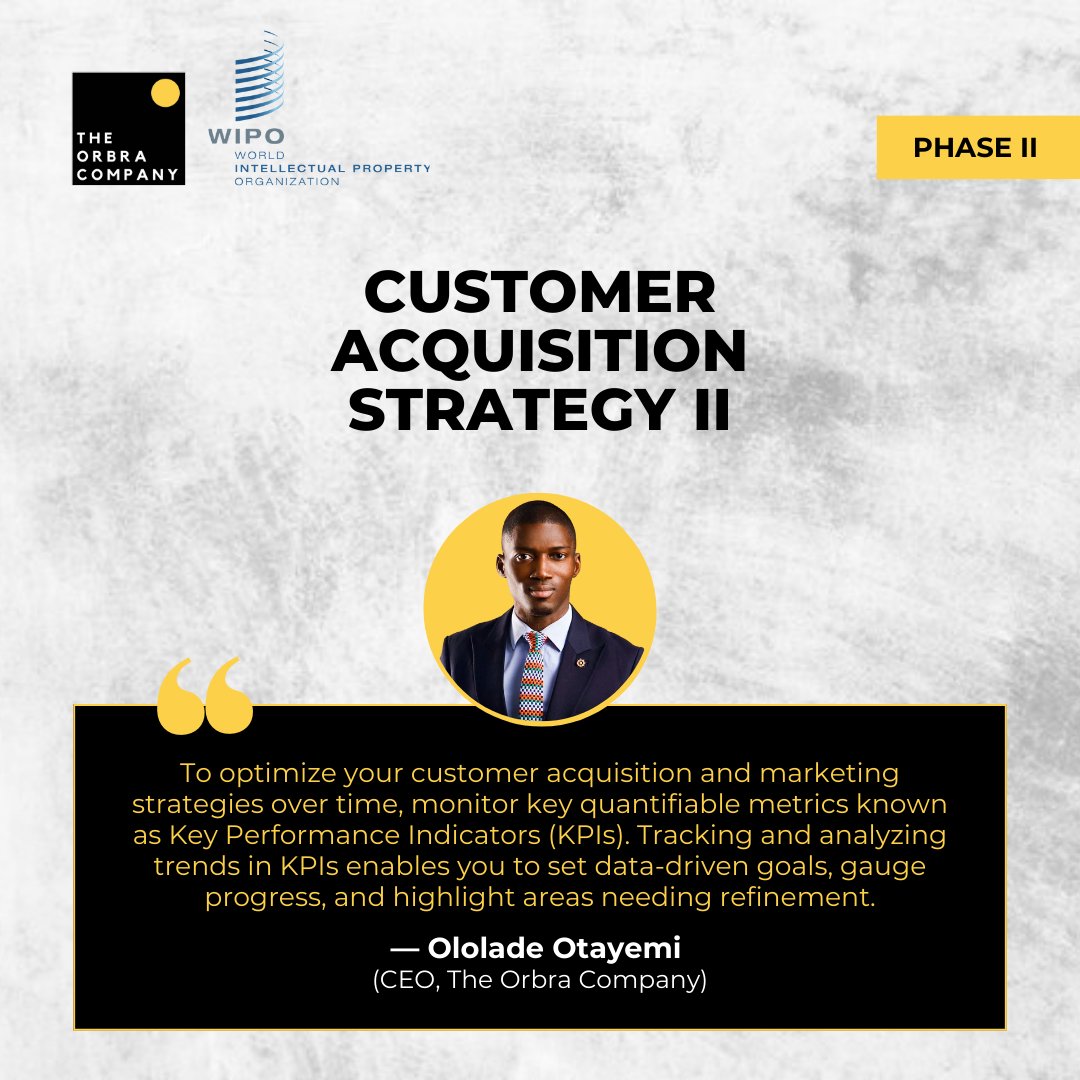 Theorbracompany's tweet image. Here are some key points from one of our sessions with @mr_orbra on &quot;Customer Acquisition Strategy&quot;.
(WIPO IP LABS Incubation and Acceleration Program 2023)
#orbracompany #orbrainstitute #worldintellectualpropertyorganization #wipo2023 #intellectualproperty #innovation #startup
