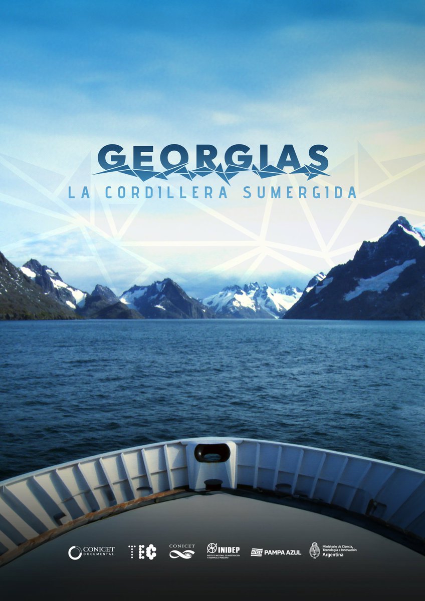🎬Hoy se estrena el documental "Georgias, la cordillera sumergida", realizado por la productora del CONICET, en la pantalla de <a href="/TEC_ar/">TEC</a>.
⏰21 h
👉Por la señal 22.5 de la TDA
#CienciaArgentina