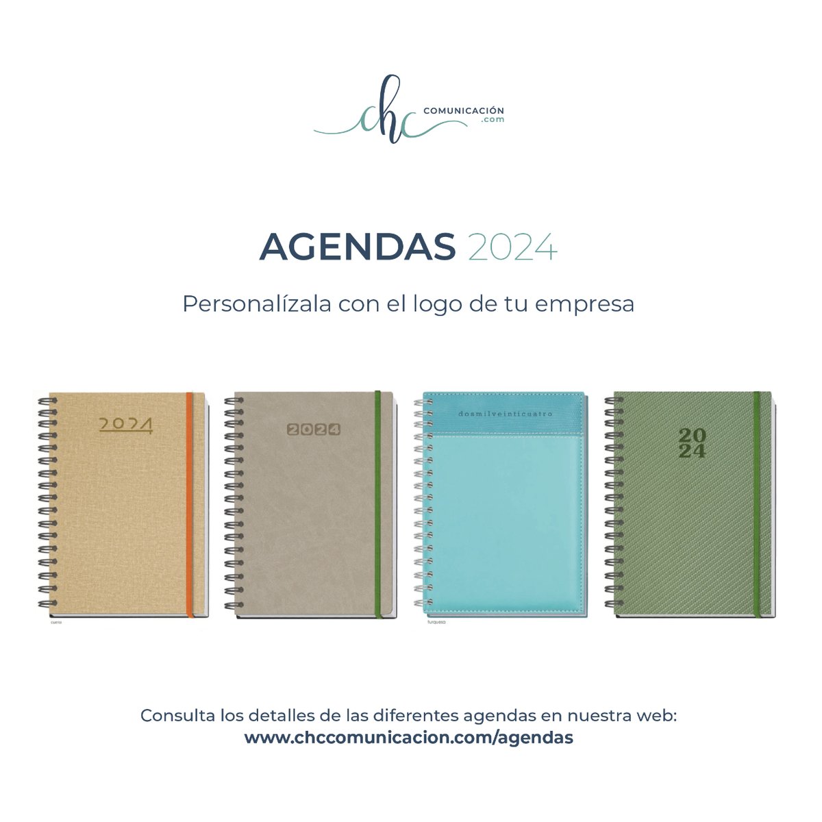 CHCComunicacion's tweet photo. El nuevo año está a la vuelta de la esquina y en 𝐂𝐇𝐂 𝐂𝐨𝐦𝐮𝐧𝐢𝐜𝐚𝐜𝐢𝐨́𝐧 𝐲 𝐏𝐮𝐛𝐥𝐢𝐜𝐢𝐝𝐚𝐝 estamos emocionados de presentaros nuestras Agendas 2024, diseñadas con todo el cariño. Reserva la tuya. 📚
📩info@chccomunicacion.com
📱682 620 762 https://t.co/SUwDVw8zp7