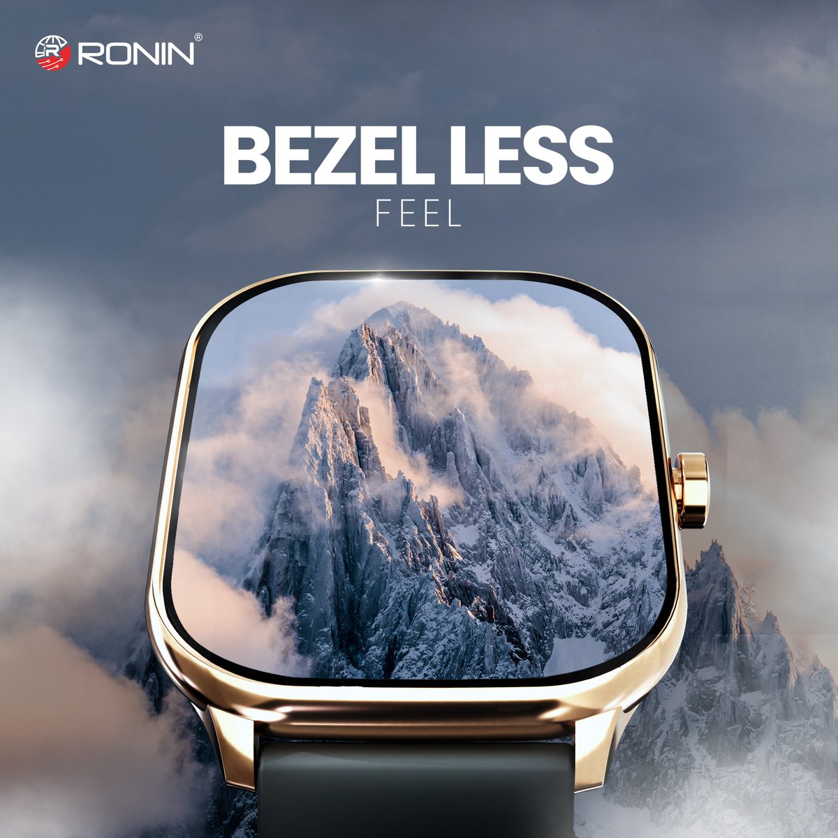 Ronin_offical's tweet photo. Breaking the mold. Minimal bezel, maximum style coming your way!

#ComingSoon #redefineyourlifestyle #Roninr06 #ronin #smartwatch https://t.co/rCa0mChu4b