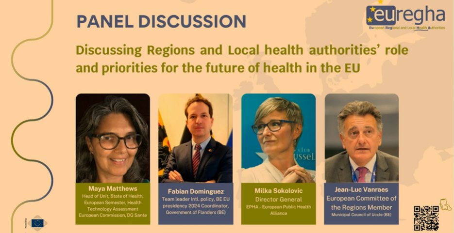 At the @EUREGHA 2023 Annual Conference, @milkasklvc highlights the importance of having public health high on the political agenda, the need to build a strong #EUHealthUnion, and to urgently address the health workforce #shortages.