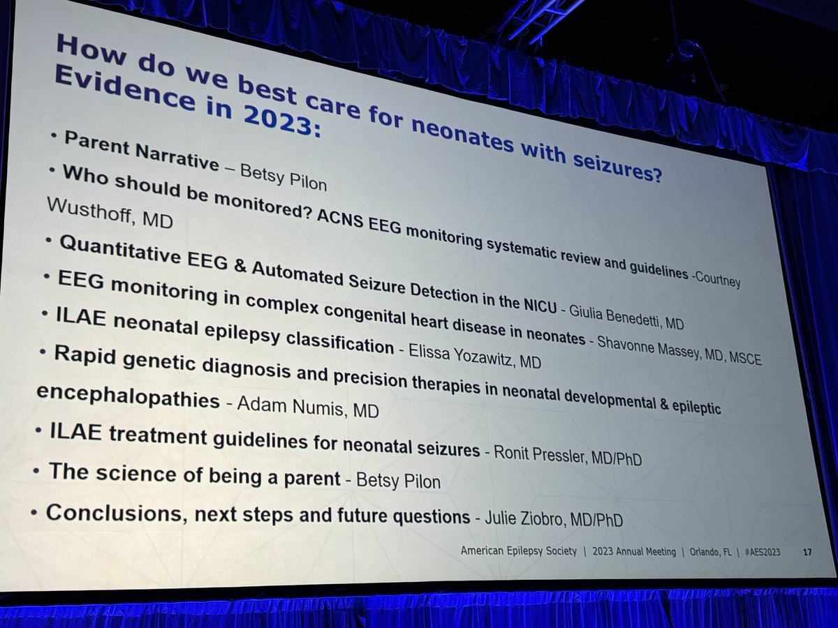 Renée Shellhaas, MD, MS (@rshellhaasmd) on Twitter photo #AES2023 saved the best for last - it’s time now for the Pediatric State of the Art Symposium! We are talking about new data and guidelines on #NeonatalSeizures! If you went home early, be sure to check out the recording on <a href="/AmEpilepsySoc/">American Epilepsy Society</a> Digital Select platform. #AES2023 saved the best for last - it’s time now for the Pediatric State of the Art Symposium! We are talking about new data and guidelines on #NeonatalSeizures! If you went home early, be sure to check out the recording on <a href="/AmEpilepsySoc/">American Epilepsy Society</a> Digital Select platform.