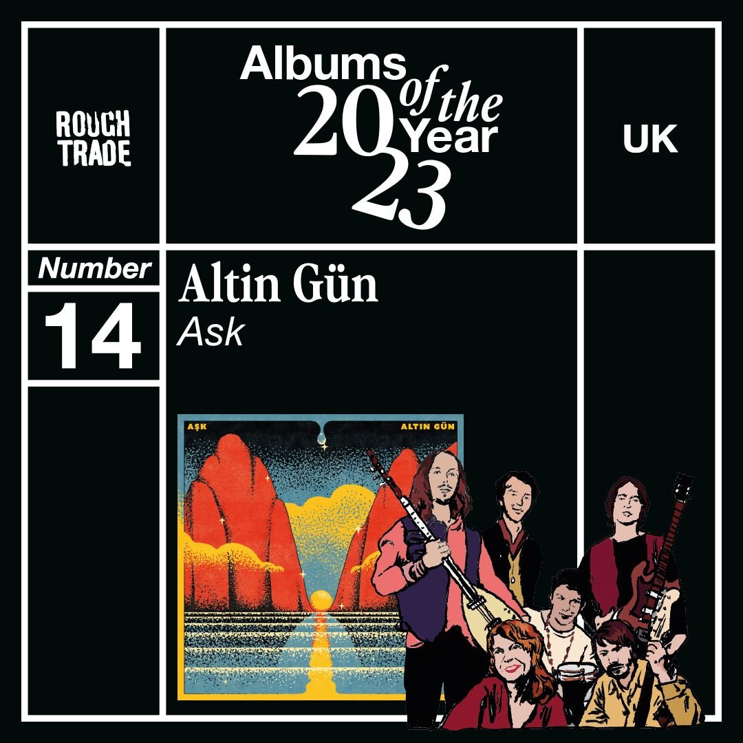 ALBUMS OF THE YEAR #14 '@altingunband have managed to blend together Turkish and Anatolian traditional music with psychedelic rock and 70’s vibes like no other band. This entire record feels like a warm blanket, with pulsating bass lines (SO GOOD) and undeniable musicianship…