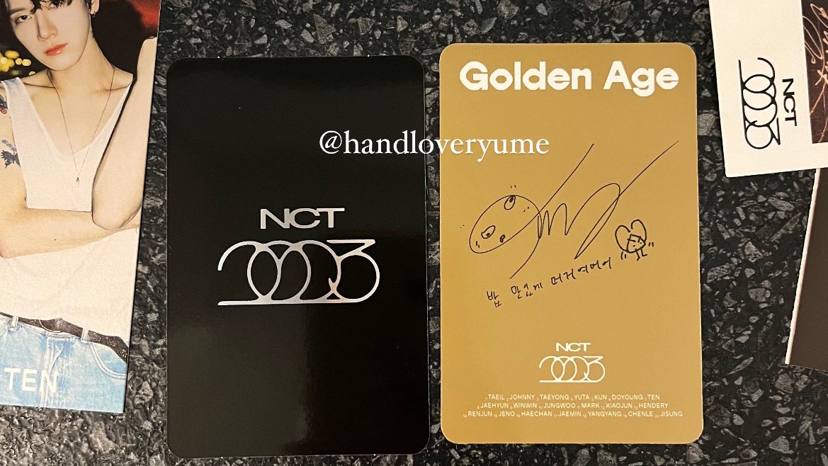 handloveryume's tweet photo. WTT LFT

have: Jisung and Ten GoldenAge pc
Ten Postcard 

Want: Jaehyun ver. pc and postcard

Germany / EU https://t.co/tGYYNBtofM
