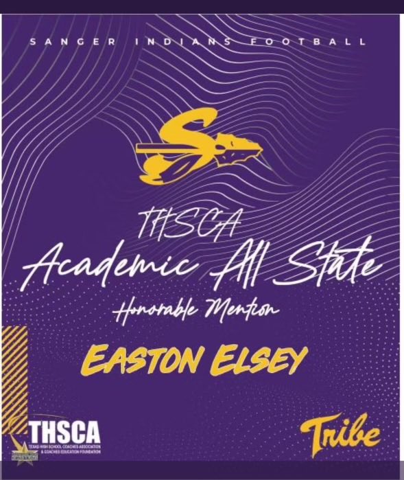 Leader On The Field And In The Classroom Congratulations ⁦<a href="/EastonElsey/">Easton Elsey</a>⁩ Thank you to ⁦<a href="/CoachChadRogers/">Chad Rogers</a>⁩ ⁦<a href="/coachrogers_4/">Coach Chance Rogers</a>⁩ ⁦@SUPERMANN51⁩ ⁦⁦<a href="/jace_daniel/">Jace Hudson</a>⁩ ⁦<a href="/ROCKYSMART75/">Rocky Smart</a>⁩ for  the leadership!