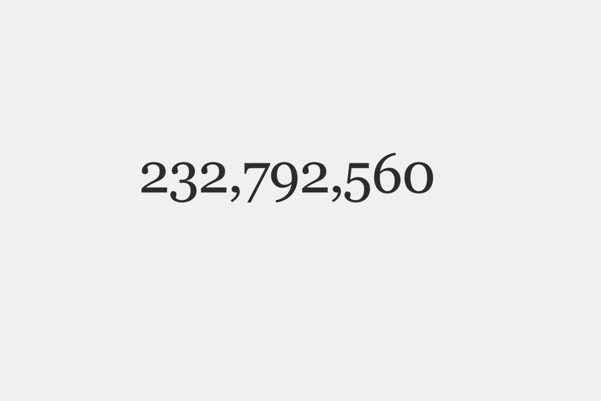 The smallest positive integer that is divisible by all the numbers from 1 to 20 is 232,792,560. This is also known as the least common multiple of the first 20 natural numbers.