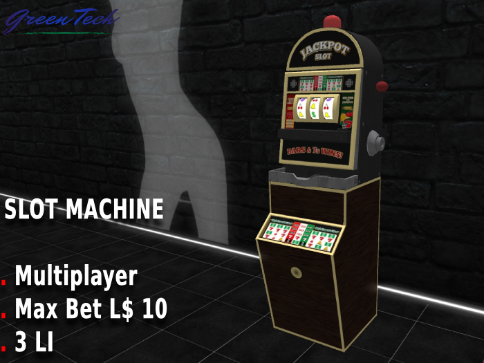 GreenCloudSL's tweet photo. Slot Machine https://t.co/IkEjBy918X #SecondLife #SL #SlotMachine #casino #casinomaxi #casinoslot #casinoslot #Metaverse #MetaverseWeek #SlotMachineRock https://t.co/K5jqXQq7Pd