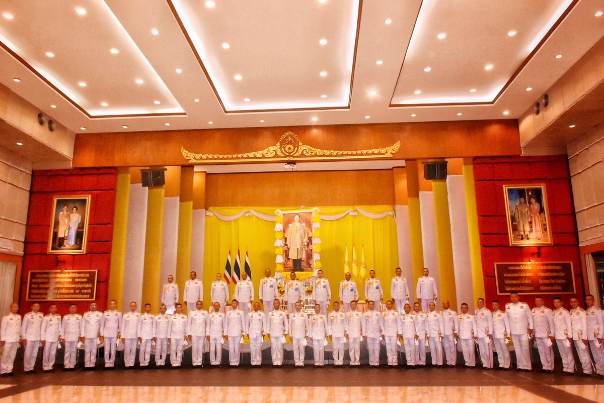 23regiment's tweet photo. พ.อ.ธนาธิป  เรียงอิศราง ผบ.ร.23 ร่วมพิธีถวายเครื่องราชสักการะ ถวายราชสดุดี เพื่อน้อมรำลึกในพระมหากรุณาธิคุณของ พระบาทสมเด็จพระบรมชนกาธิเบศ มหาภูมิพลอดุลยเดชมหาราช บรมนาถบพิตร เนื่องในวันคล้ายวันพระบรมราชสมภพ 5 ธันวาคม 2566 ณ สโมสรร่วมเริงไชย ค่ายสุรนารี จ.นครราชสีมา https://t.co/g6kXXEVFT3