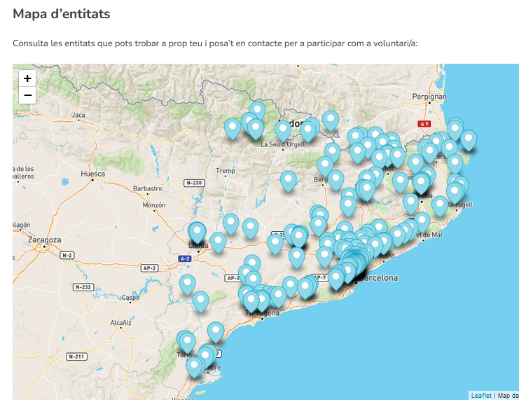 💥Fins a 230 entitats actuem a Catalunya per fer front l’emergència climàtica i ecològica que vivim.

💪El #VoluntariatAmbiental és la força que ens mou a seguir endavant!

🙋‍♀️I tu, amb quina t’impliques? voluntariatambiental.cat/mapa-dentitats/

#DiaInternacionalVoluntariat #IVD2023