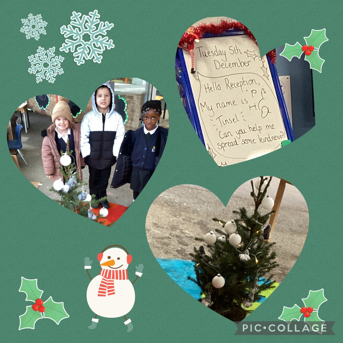 Christmas arrived in Reception today. There’s a little tree to decorate and a cheeky little elf hoping to spread some kindness across the class 🎄@KingsHeathPri @d_khpa @jbadgerjones