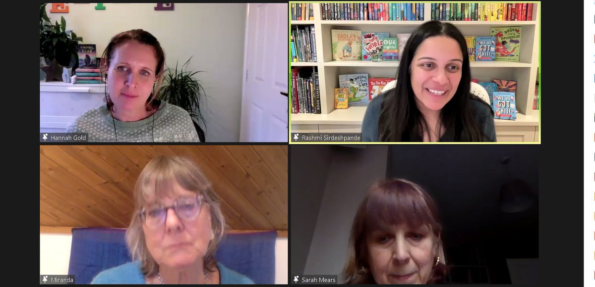 EmpathyLabUK's tweet photo. @HGold_author @RashmiWriting 'Empathy Resolutions are that core of turning empathy into action...children love it' -@RashmiWriting
Rashmi & Hannah discussing how they've engaged children with #EmpathyDay
#EducatingForEmpathy https://t.co/rLu192UHAL