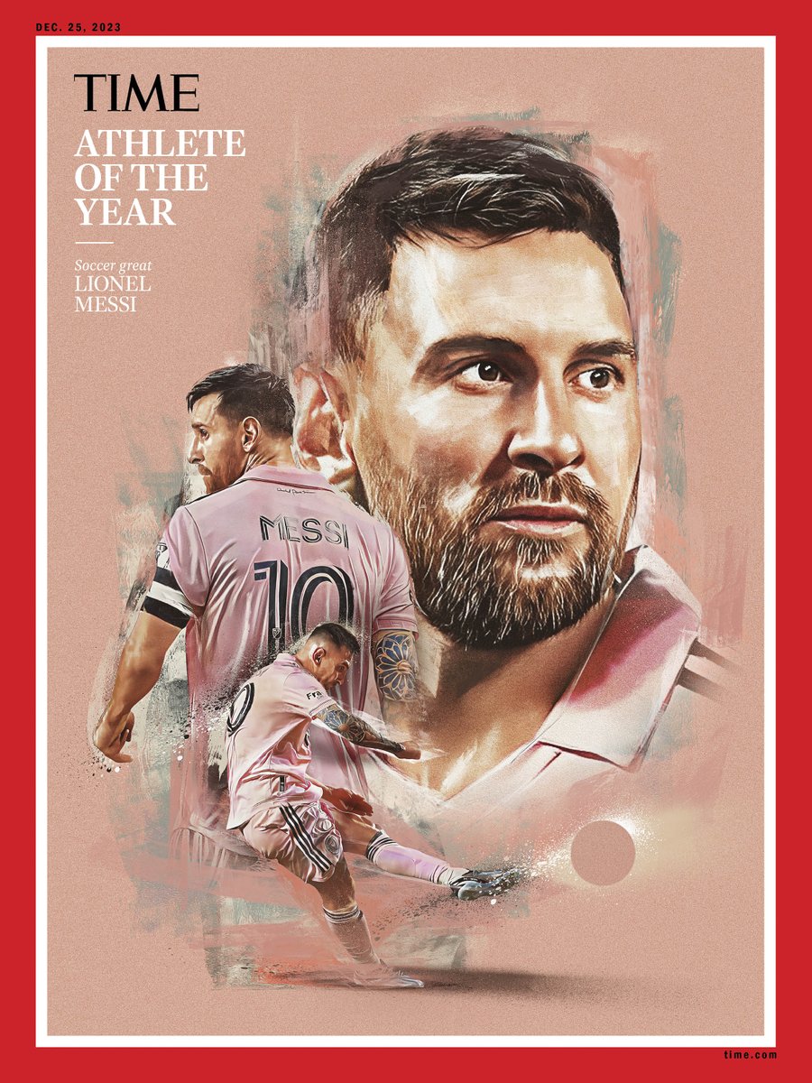 Lionel Messi is TIME's 2023 Athlete of the Year ti.me/3R7EE3i