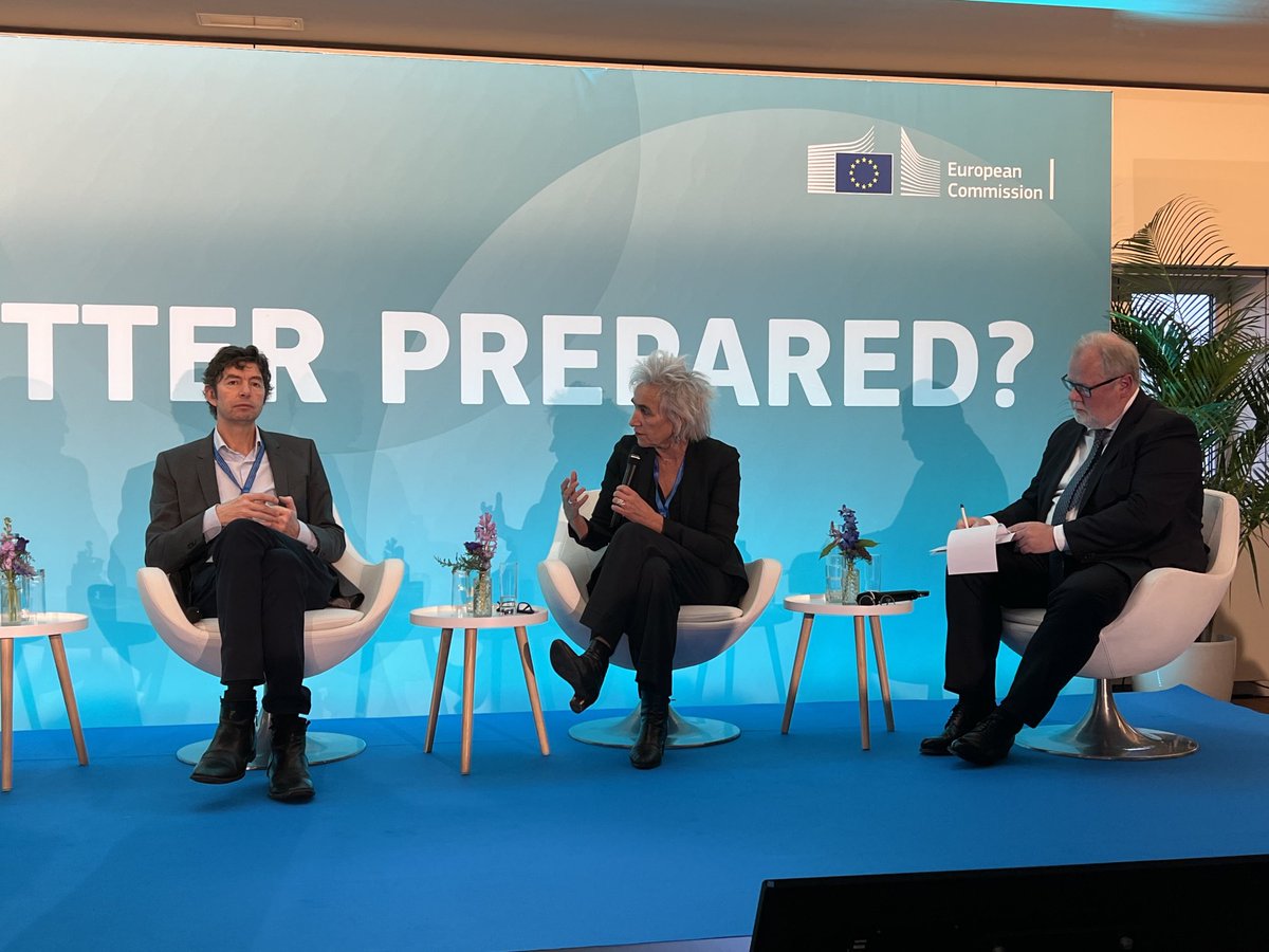Vanessa Campo-Ruiz, MD PhD (@vcstx) on Twitter photo It is difficult to explain to the general population the entire scientific process amidst a #crisis, says <a href="/MarionKoopmans/">Marion Koopmans, publications: https://pure.eur.nl</a> at #HERA2023 conference today in #Brussels.
An essential element when navigating a #pandemic 🦠
#healthresearch #publichealth #Europeanunion It is difficult to explain to the general population the entire scientific process amidst a #crisis, says <a href="/MarionKoopmans/">Marion Koopmans, publications: https://pure.eur.nl</a> at #HERA2023 conference today in #Brussels.
An essential element when navigating a #pandemic 🦠
#healthresearch #publichealth #Europeanunion