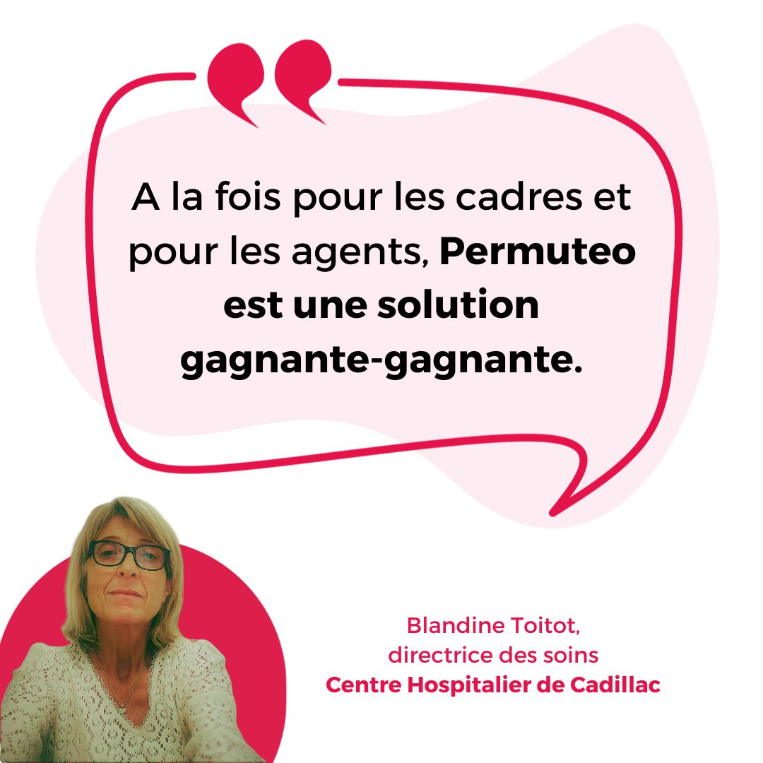 Au @ChCadillac, la moitié des demandes de #remplacements sont pourvues en moins de 30 minutes ! 📲

Une solution "gagnante-gagnante" pour les cadres qui peuvent ré-attribuer leur temps mais aussi pour les agents.

Retrouvez le témoignage complet👉🏼 bit.ly/3RsdxBh

#QVCT