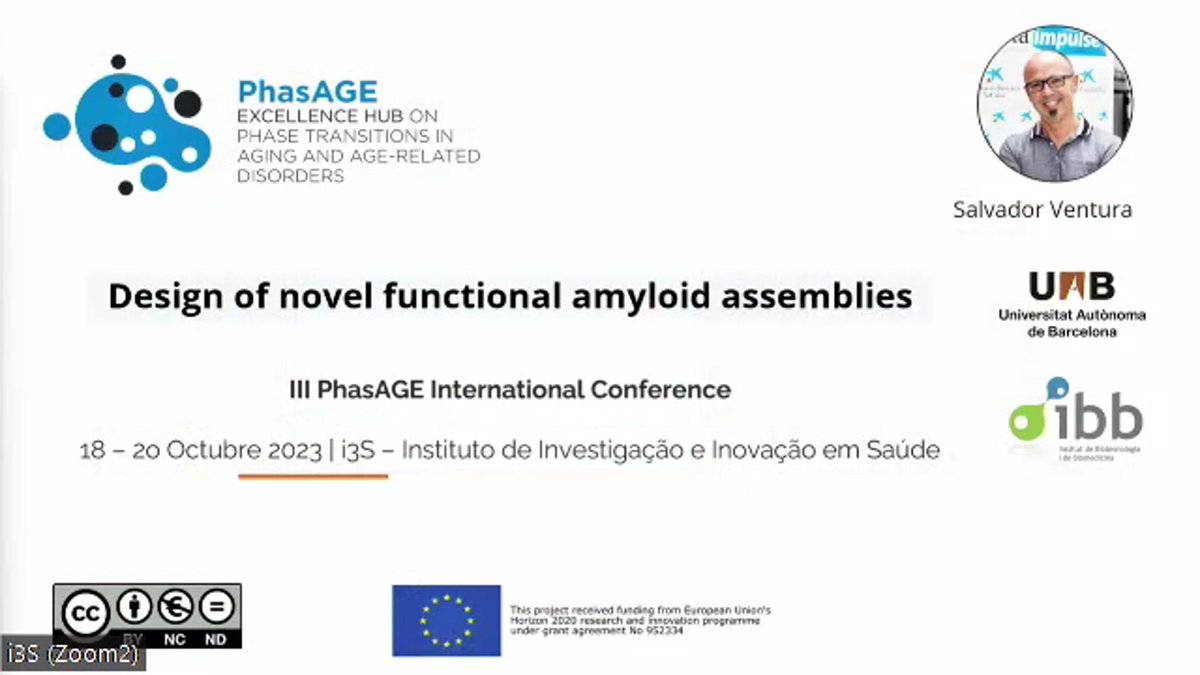 Did you miss our #PhasAGEConf23?
We have good news for you! 🤩

We just published the talks by Salvador Ventura @PPMC_UAB and @AlexanderMonzon on @ZENODO_ORG PhasAGE #community 

➕ zenodo.org/communities/ph…

More coming soon!
#openscience #PhasAGEresearch