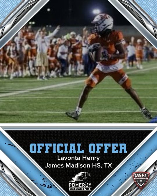 #BEYONDBLESSED After a great conversation with <a href="/coachpowell91/">🏈Blaine Powell🏈</a> I’m blessed to receive an offer from @SMWCSprintFB!! Thank you 

<a href="/MStrunkCoach/">Mike Strunk</a> @BKellogg_JR