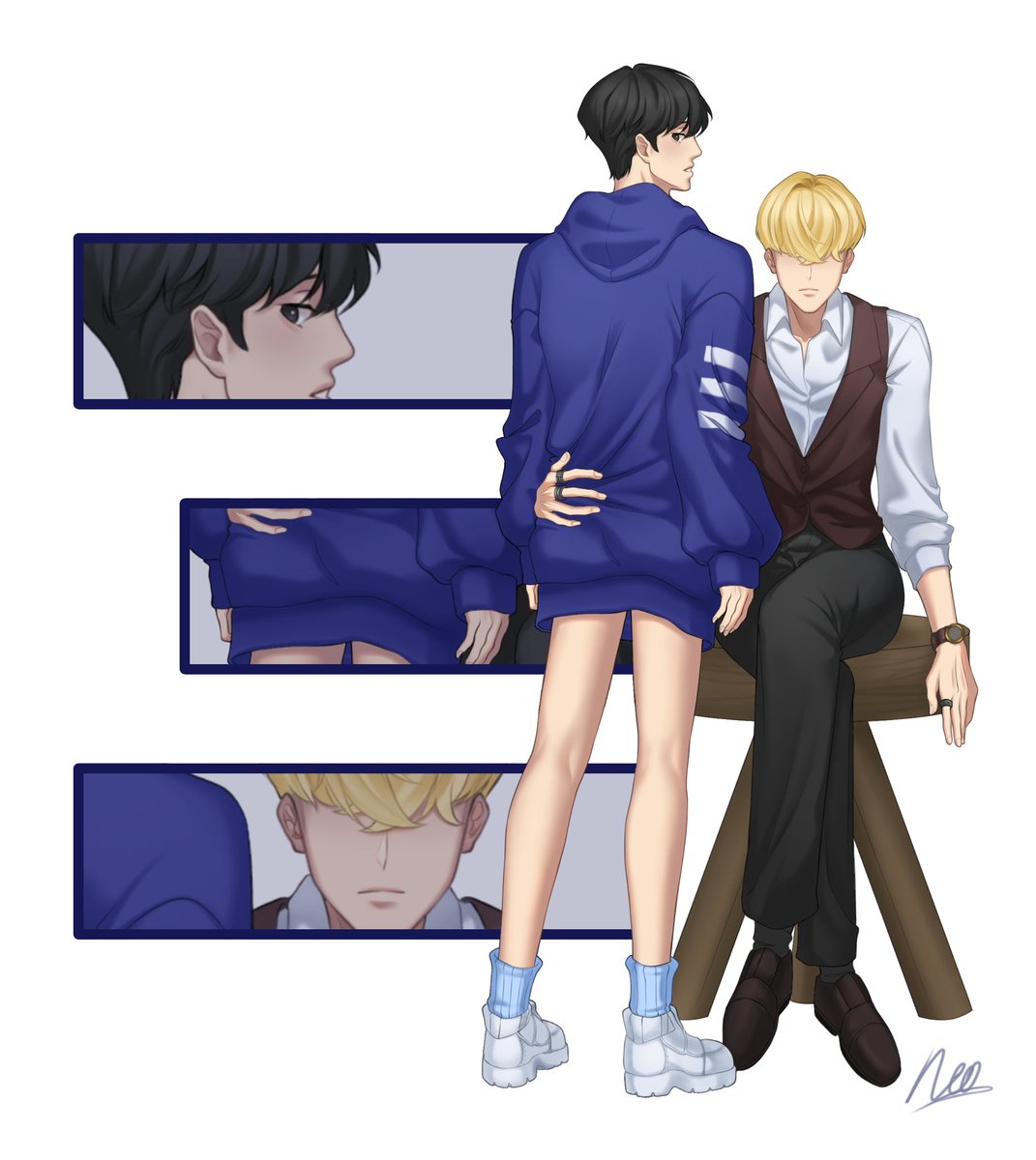 leanne3g's tweet photo. 🫂
#JayDan #JaySeok #lookismfanart #Lookism #ParkHyungseok #HongJay #Art https://t.co/0eIOcdORQV