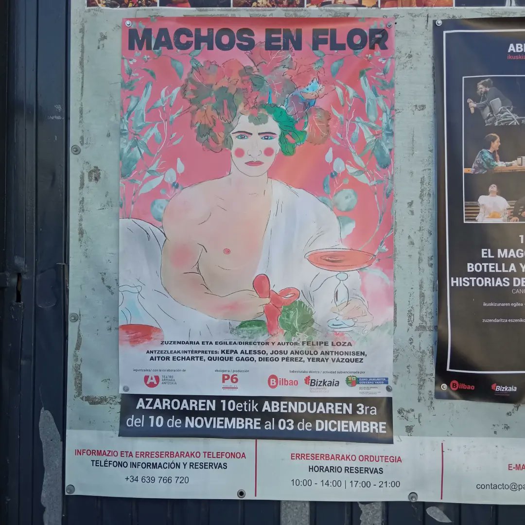 EllacuriaB's tweet photo. Aurreko ostiralean, #gaztelania mintegiak antolatuta, #Batx1 ikasleak @Pabellon6 ra joan ziren, #MachosEnFlor🌺 antzezlana ikustera: hezkuntza matxistaz barre egiten duen komedia. 🎭🎭

#ellacuriazurbaran #irteera #gogoakutsatubihotzakhezi💝✒️📖 https://t.co/OXZUEN247Q