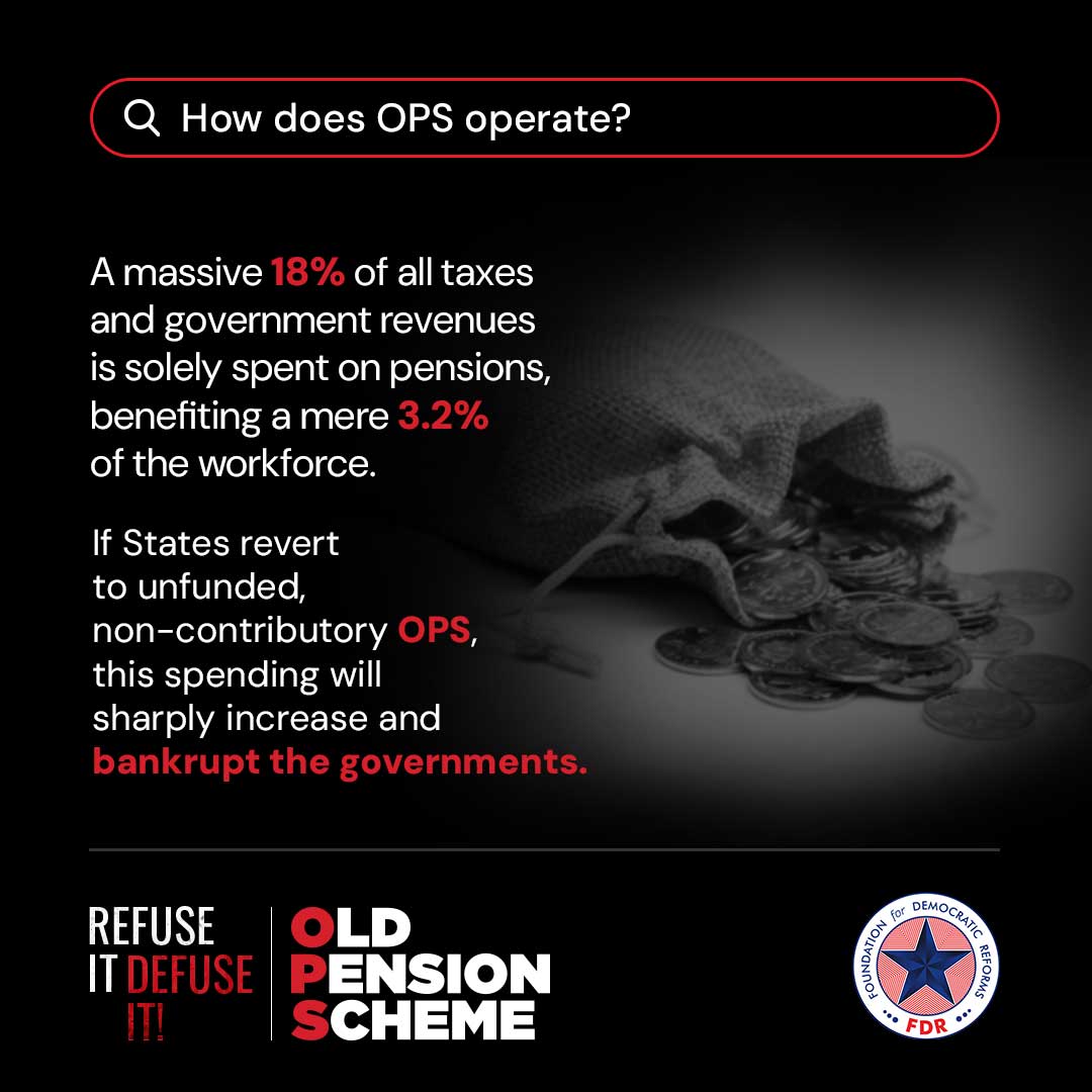 JP_LOKSATTA's tweet image. Directing significant resources towards unfunded #OPS will limit funding for essential services, impacting every aspect of our lives.  Act now to prevent this from unfolding - say NO to OPS! 

Learn more &amp;amp; cast your vote against OPS at - refuseops.in 

#saynotoops…