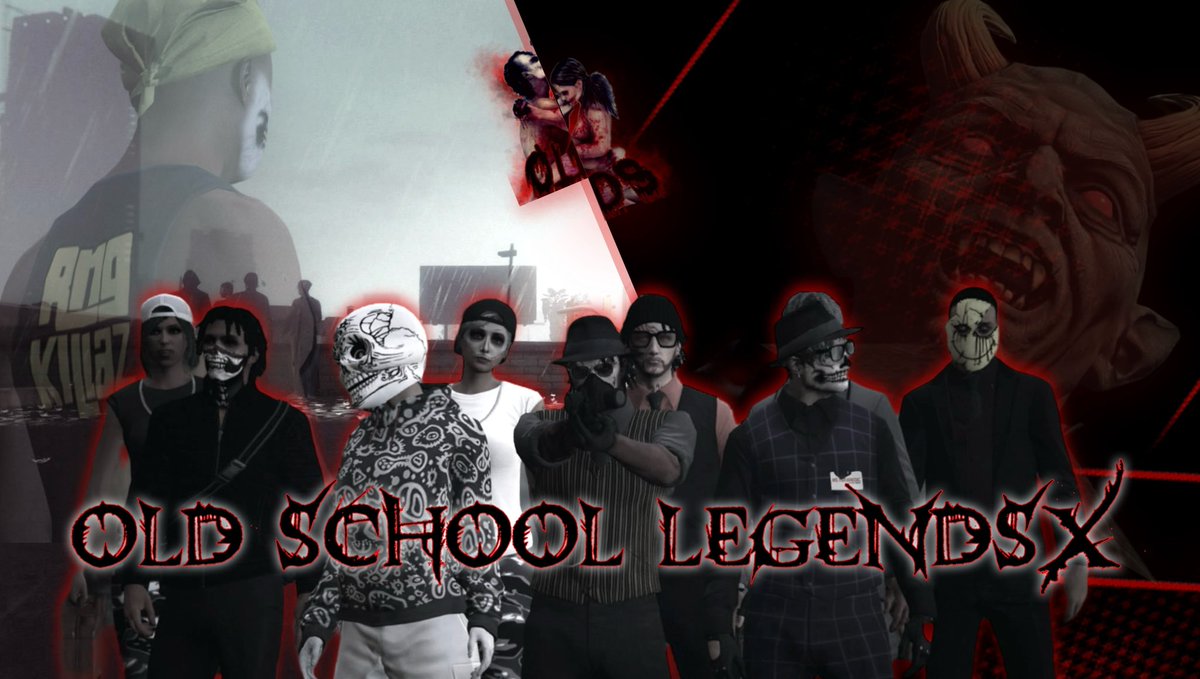 ANGELKillaZ1's tweet photo. Best players for GTA6 🔫

［ Old School LegendsX ］

クルーキル集近々アップします！
#GTA6  #GTA5 https://t.co/xXfbkC7lvL