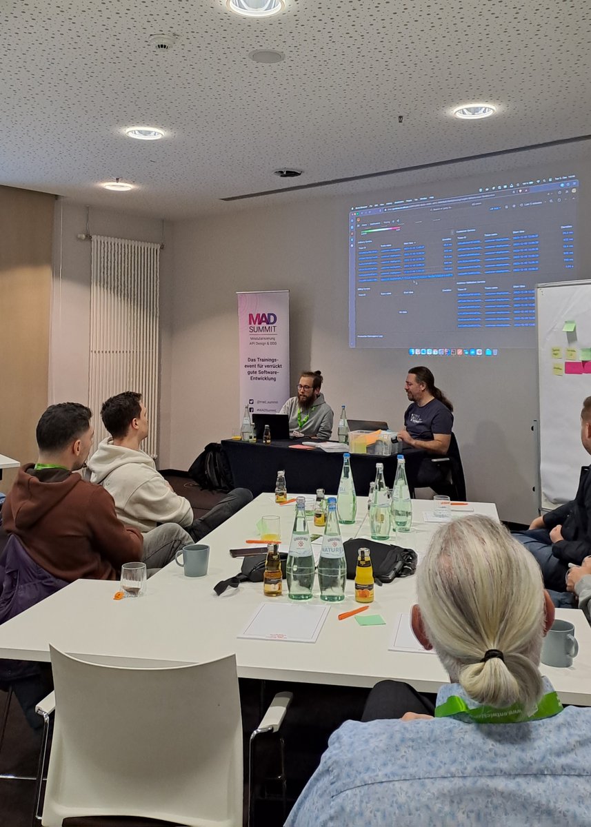 MAD Summit (@mad_summit) on Twitter photo Die Experten <a href="/ArneLimburg/">Arne Limburg </a> und <a href="/TKurzydym/">Tobias Kurzydym</a> komplementieren das Nachmittagsprogramm. Sie vertiefe im Workshop das Verständnis für Microservices, API-Gateways, und Service Meshes. Erfahrt außerdem, wie backstage.io deine Entwicklungsarbeit optimiert. 💻📈 Die Experten <a href="/ArneLimburg/">Arne Limburg </a> und <a href="/TKurzydym/">Tobias Kurzydym</a> komplementieren das Nachmittagsprogramm. Sie vertiefe im Workshop das Verständnis für Microservices, API-Gateways, und Service Meshes. Erfahrt außerdem, wie backstage.io deine Entwicklungsarbeit optimiert. 💻📈