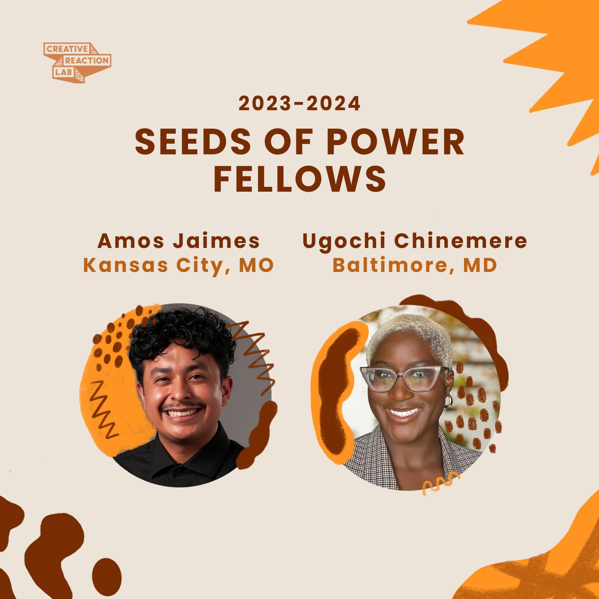 Introducing our dynamic Seeds of Power Fellows, Amos and Ugochi! Excited to witness the impact they'll make in the months ahead. #SeedsOfPower #PowerShifters 👏