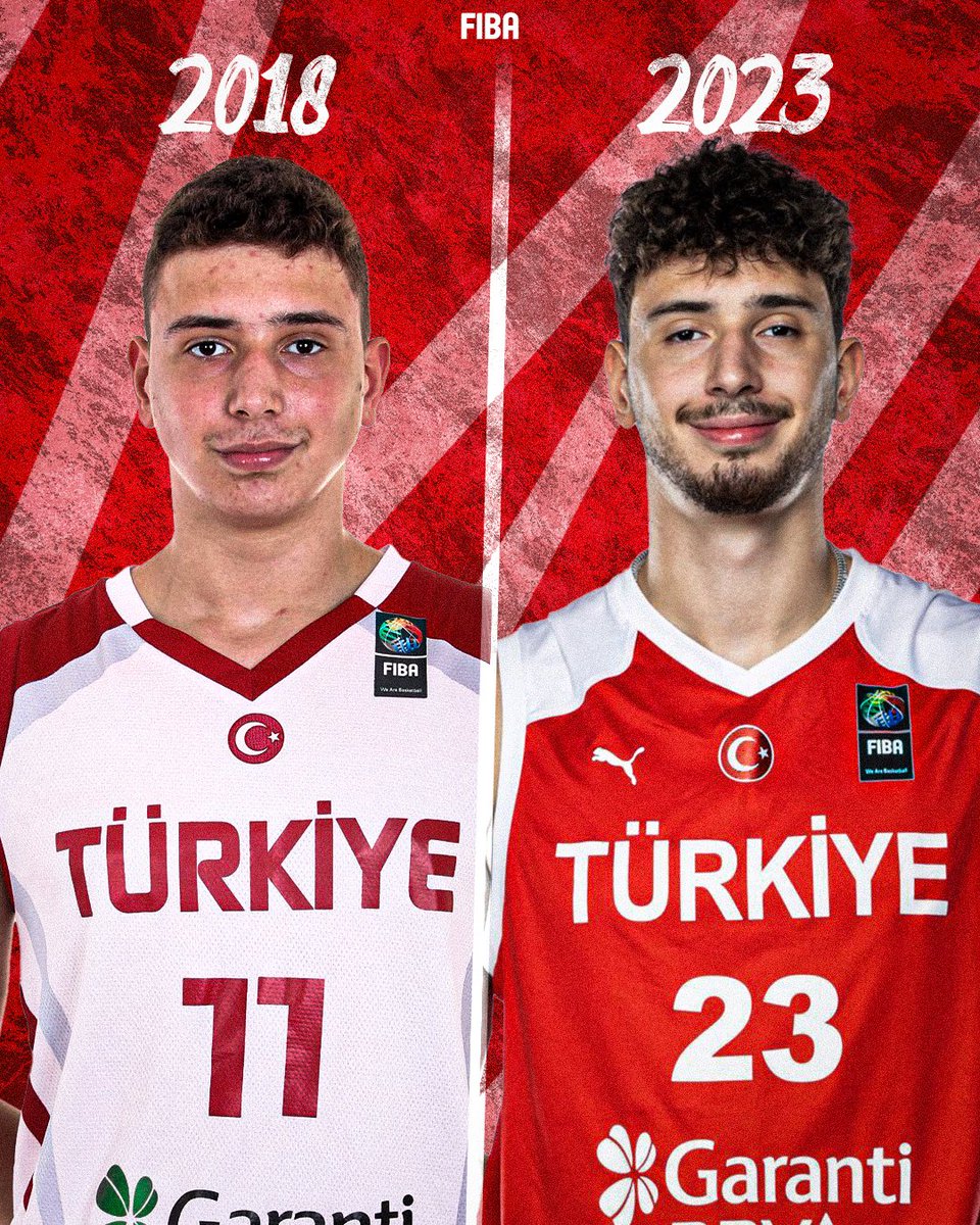 NBAGunlukleri's tweet photo. FIBA Alperen Şengün'ün değişimini paylaştı 😅 https://t.co/qRlZGL6GTI