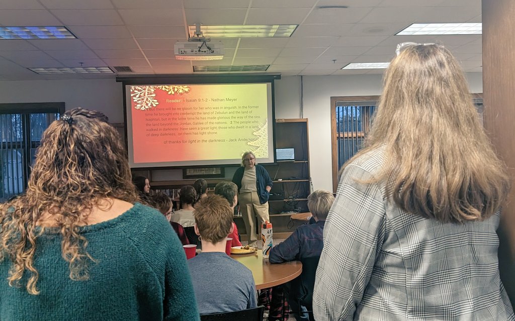 Today, Boys and Girls Discipleship combined their meetings to celebrate Christmas together. Find out more about the impact of Christ-centered in our latest episode of The Transforming Lives podcast: transforminglives.buzzsprout.com @cchsindy @KraigMJohnson @sunijohnson