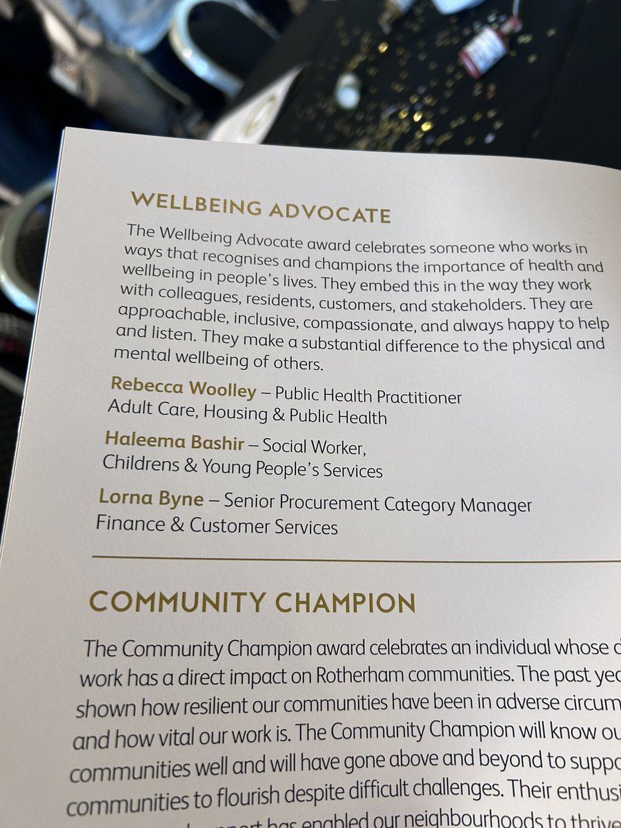 <a href="/haleema955/">Haleema Bashir</a> nominated as a strong Wellbeing advocate at the Big Hearts, Big Changes Awards 2023 #teameotherham #rmbc