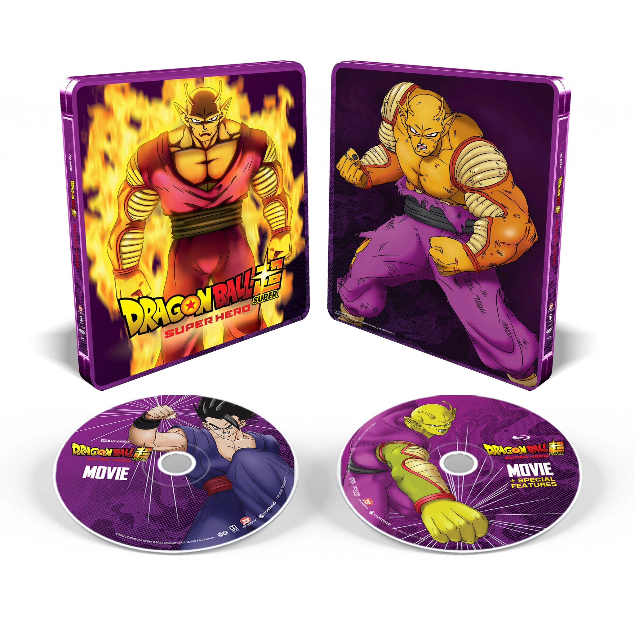 Hype on X: Dragon Ball Super: SUPER HERO Blu Ray & Blu Ray + DVD