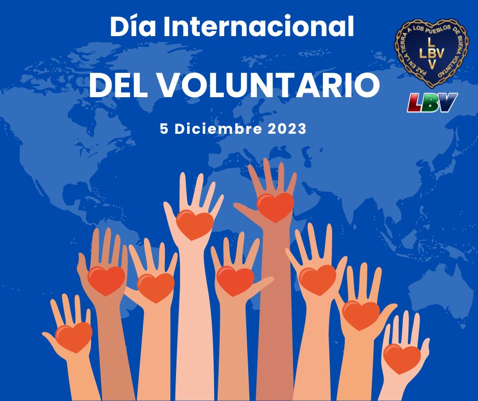 📷¡Muchas felicidades a todos los que dedican su vida a favor de los demás!📷
#DiaDelVoluntariado #DiaDelVoluntario #voluntarios #volunteer #volunteerday #5DeDiciembre #lbvargentina