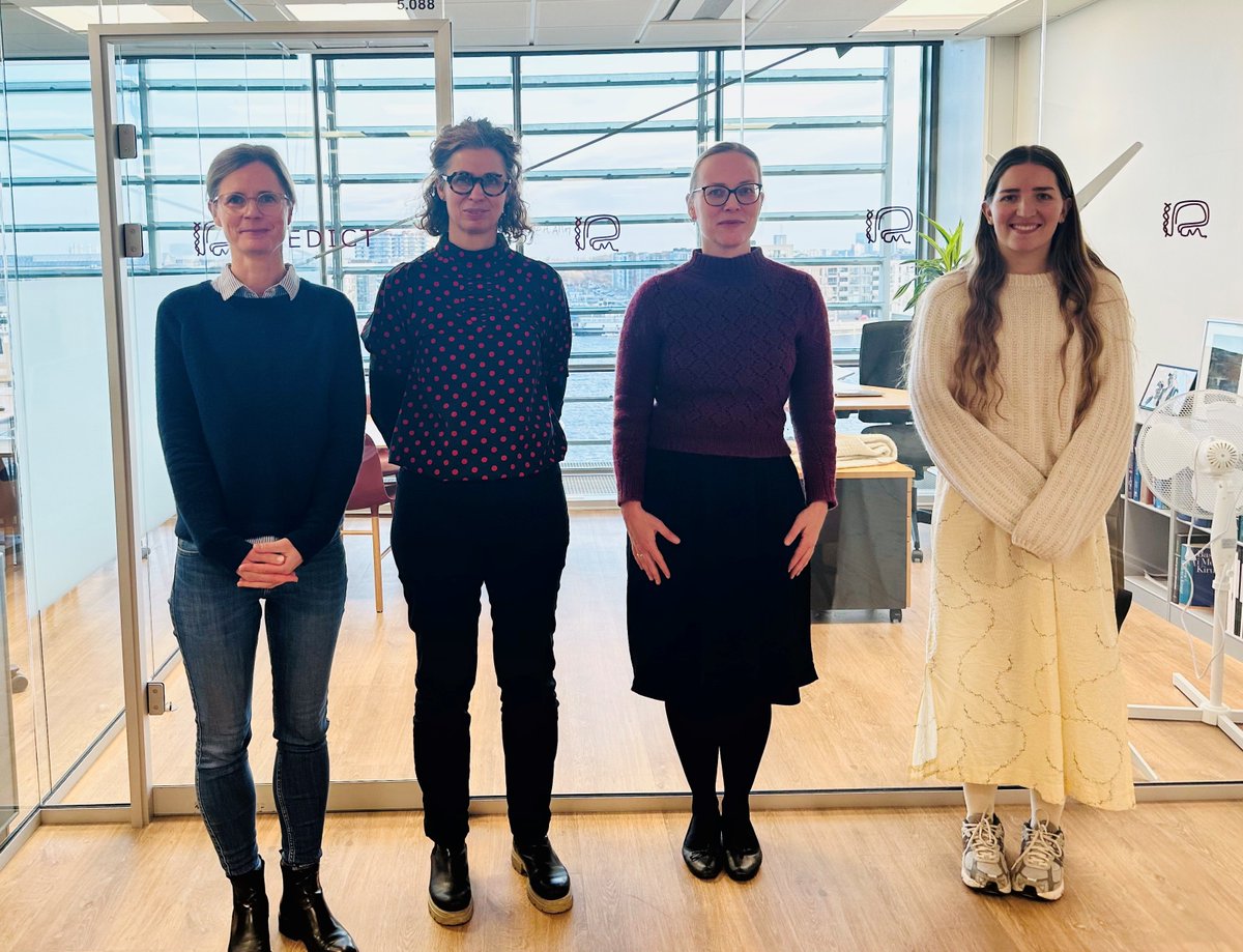 A great pleasure to have <a href="/CividanesLene/">Lene Cividanes</a>, Head of Research and International Relations <a href="/GenomcenterDK/">Nationalt Genom Center</a> (NGC) visit <a href="/PREDICTIBD/">PREDICT IBD</a>  today and present the research infrastructure of NGC. <a href="/DrTineJess/">Tine Jess</a> <a href="/KristineAllin/">Kristine Allin</a> <a href="/NadjaRiis/">Nadja Riis</a> Gry Poulsen <a href="/GrundforskFond/">Danmarks Grundforskningsfond</a> <a href="/aalborg_uni/">Aalborg Universitet</a> <a href="/AalborgUH/">Aalborg Universitetshospital</a>