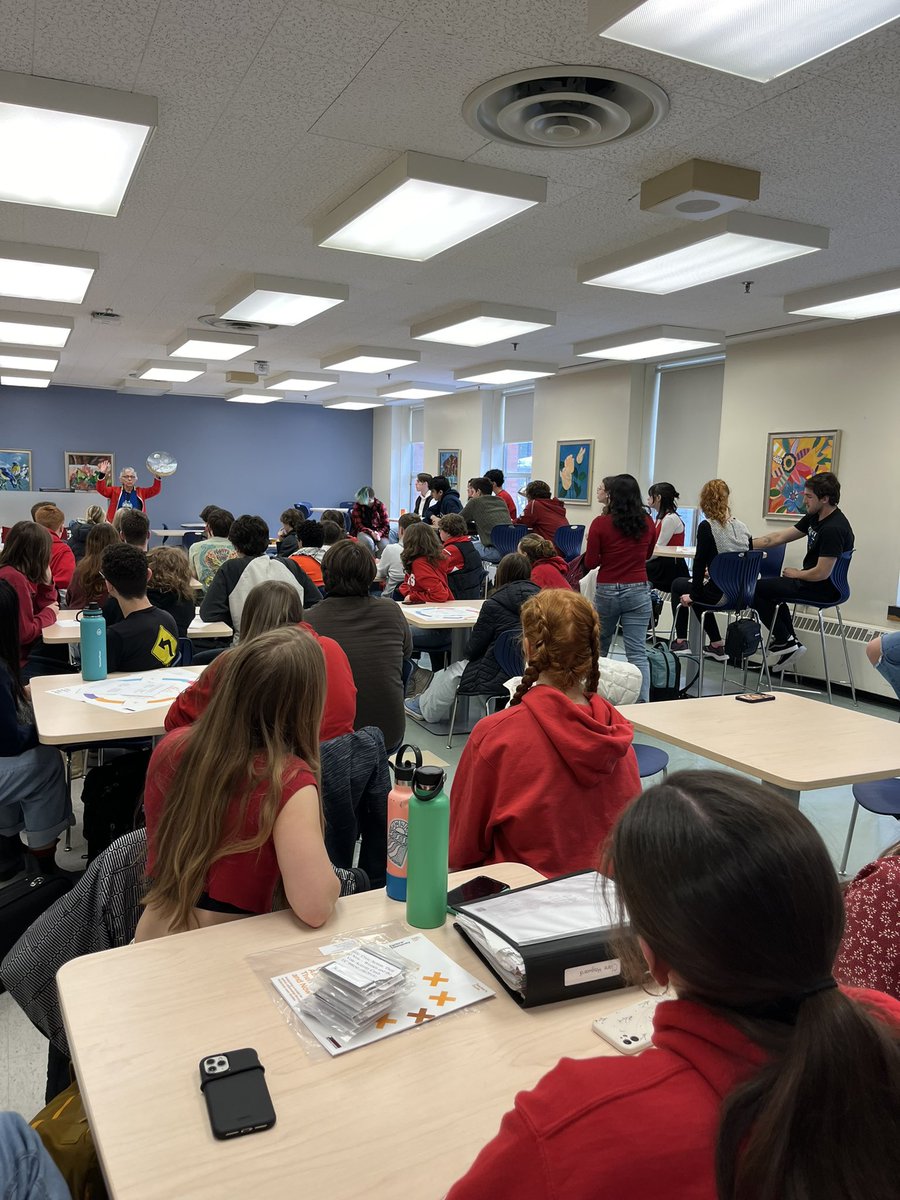 Saints had a deeply meaningful and impactful learning experience with <a href="/askomiw150/">Imelda Perley</a> discussing the importance of having a listening heart, understanding the gifts of the land &amp; showing tenacity when working for community-minded reconciliaction! #truthandreconcilation #ApNatureEd