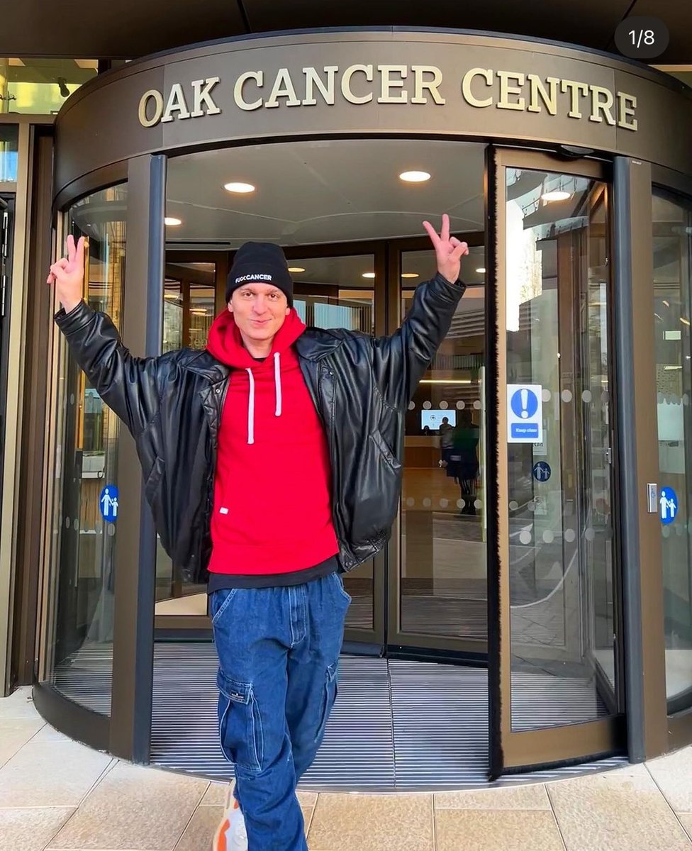 Michael Bibi, cancer free. Great news. ❤️🙏