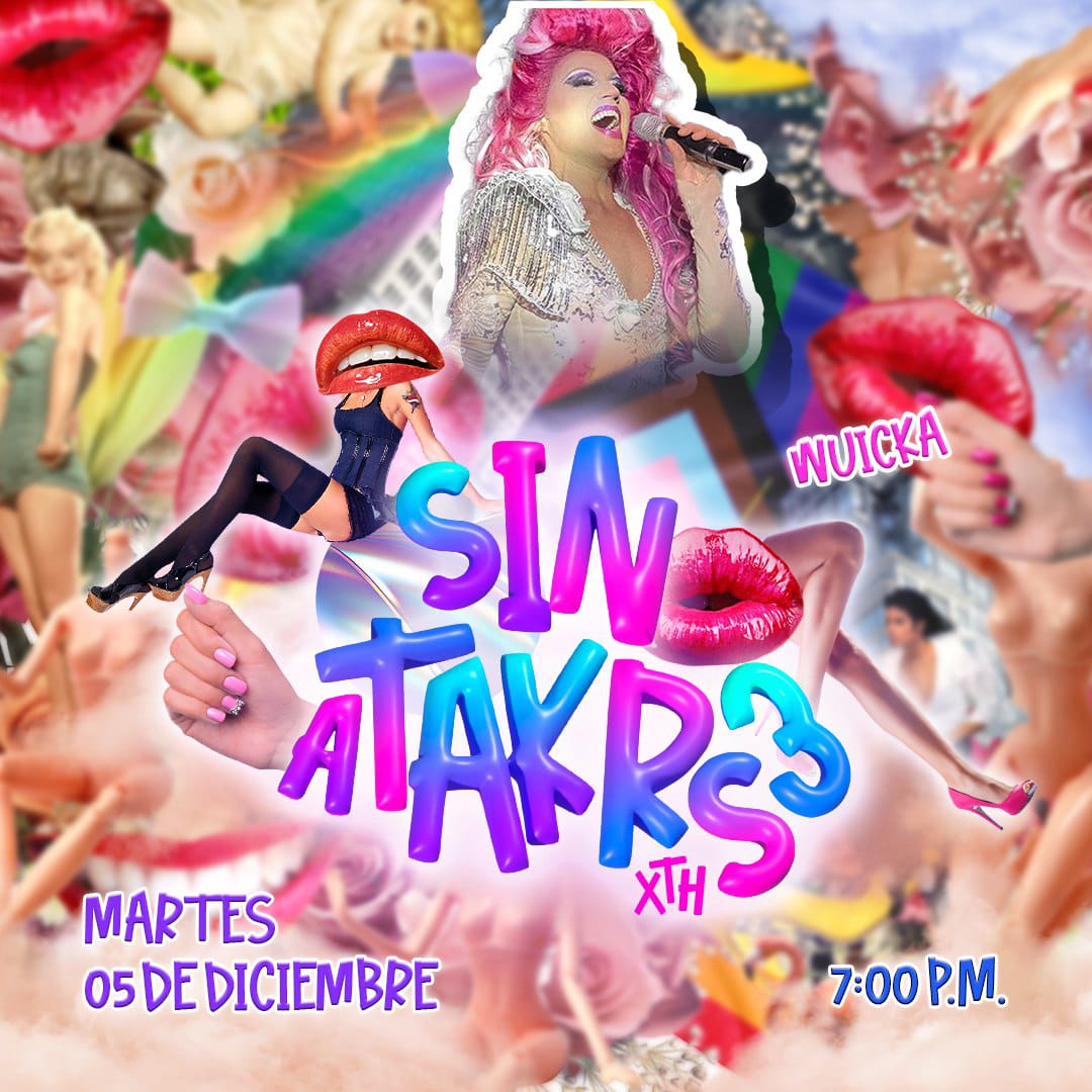 telehit_musica's tweet photo. Esta noche tendrán casa llena en @SinAtakrs 👄 pues llegan invitados a llenar tu pantalla de glitter y diversión, #CocoRamírez, #RickLoera, #Wuicka y #RubyRex 👠 te esperan a las 7:00 p. m. MEX por #Telehit 📺 https://t.co/45T7hW1TNo