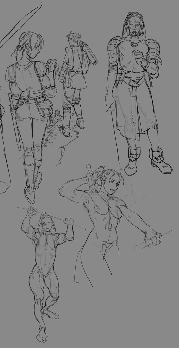 Doodles from yesterday!
#doodles #sketches #drawingstudies #fantasy #humananatomy