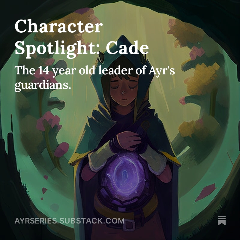 AyrAdventures's tweet photo. New post!

Character Spotlight: Cade https://t.co/lQOmyCH8ex 

#ayr #bookseries #kidsbooks #kidlit #fantasyseries #characterdesign #WritingCommunity https://t.co/uAfvygadEb