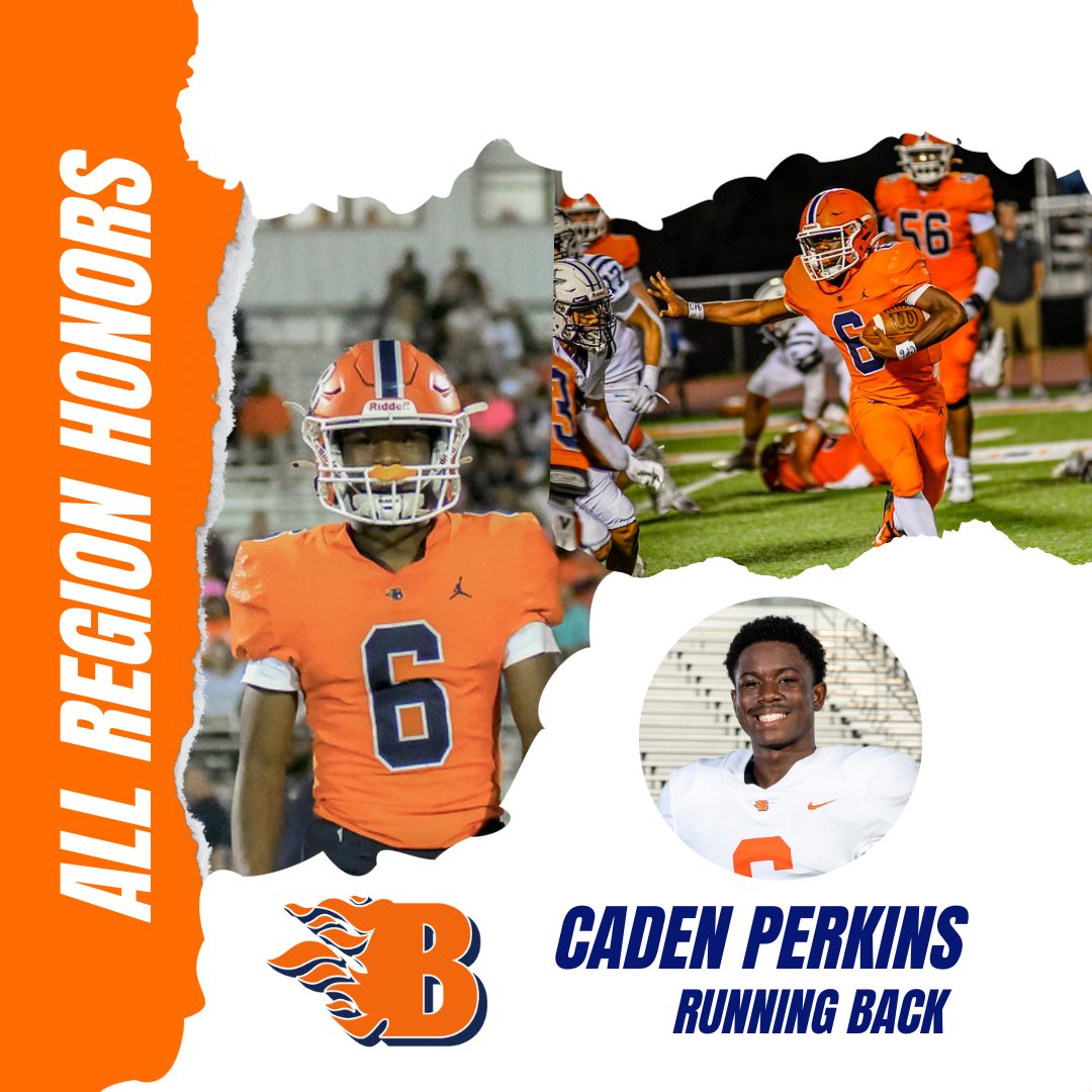 Congratulations to <a href="/CadenPerkins6/">Caden Perkins ⁶</a>  for earning All Region honors❗️

#WeAreBlackman 🔥