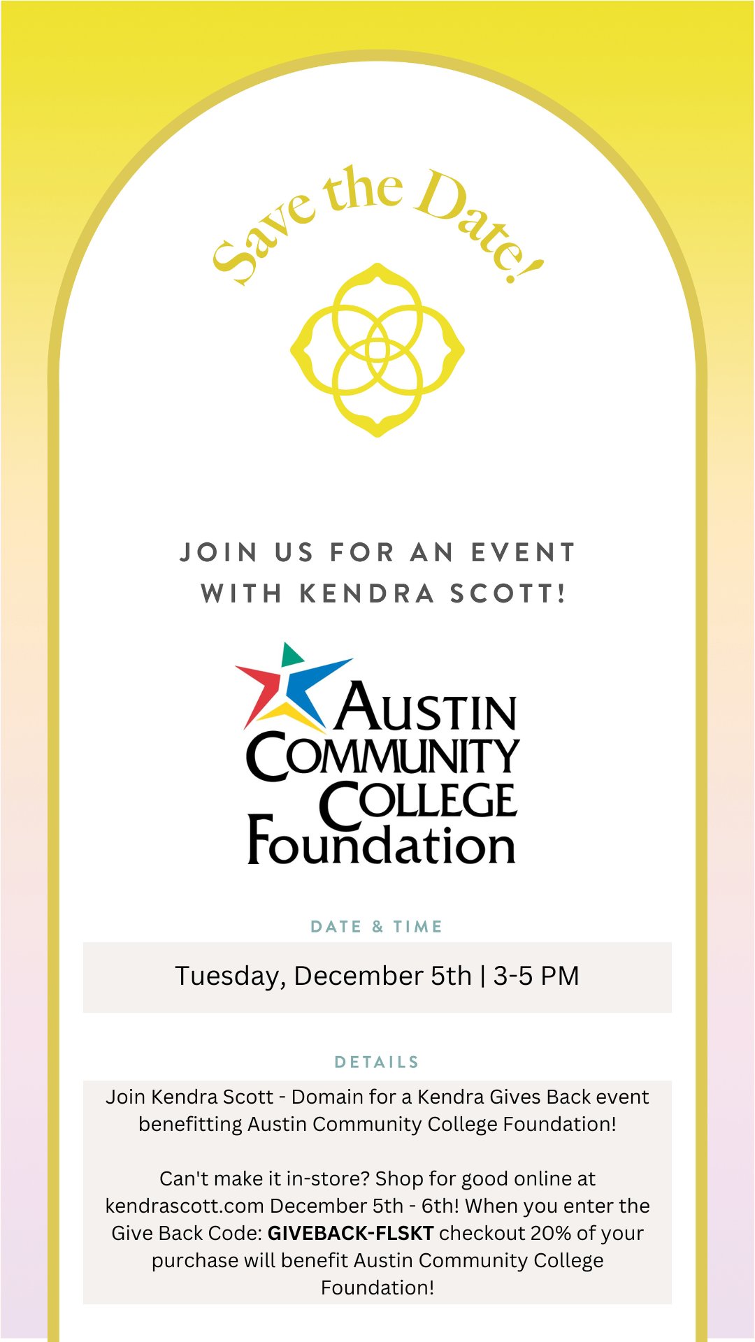 Kendra scott domain hours new arrivals