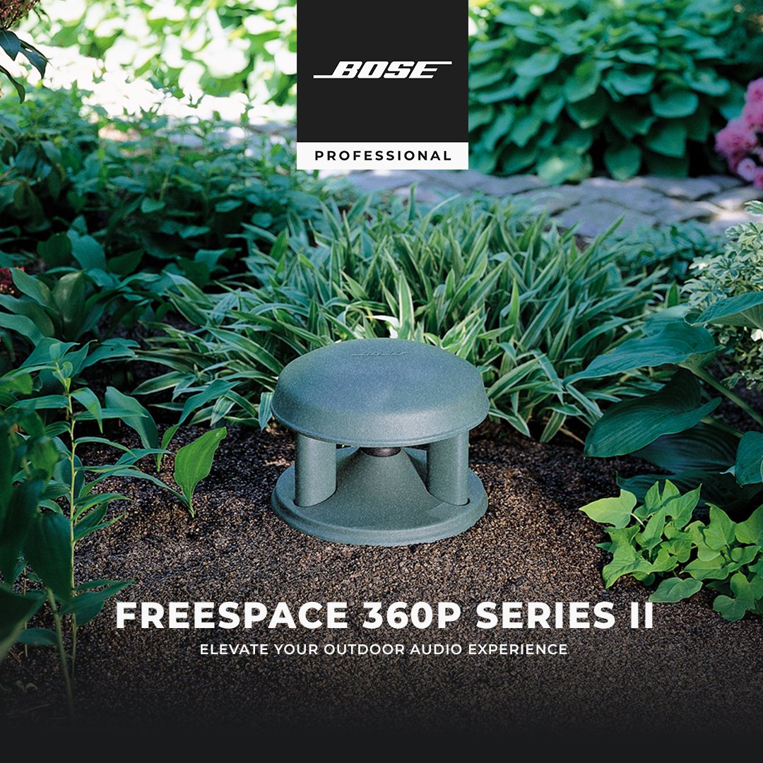 BosePro's tweet image. 🔊Upgrade your outdoor ambiance and captivate your customers with the FreeSpace 360P Series II – the ultimate solution for a seamless blend of audio and nature. boseprofessional.com/en_us/products…

#OutdoorAudio #ProAudio #AudioExperience #FreeSpace360PSeriesII
