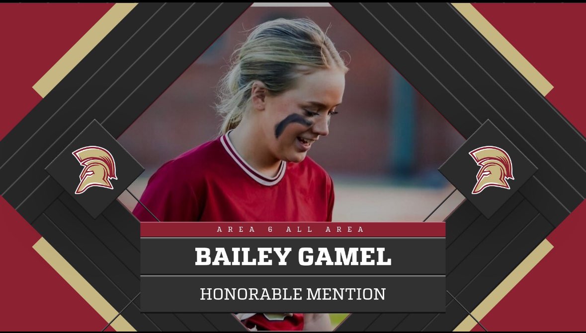 Over the next couple of days we will be honoring our players that made All Area. First player up <a href="/baileygamel2025/">Bailey Gamel</a>. Congratulations Bailey, well deserved.
