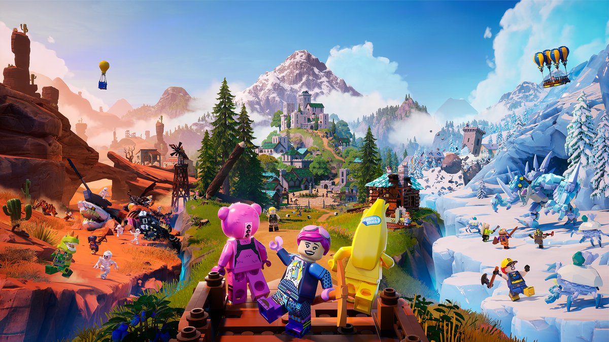 TellPop_'s tweet image. 🌟 Brace yourselves, Fortnite fans! The LEGO trailer is here, bringing your favorite game to life brick by brick! 

🎮✨ Mark your calendars because the official playdate is set for December 7th. Get ready to build, battle, and conquer! 🏰

🕹️ #FortniteLEGO #GamingExcitement
